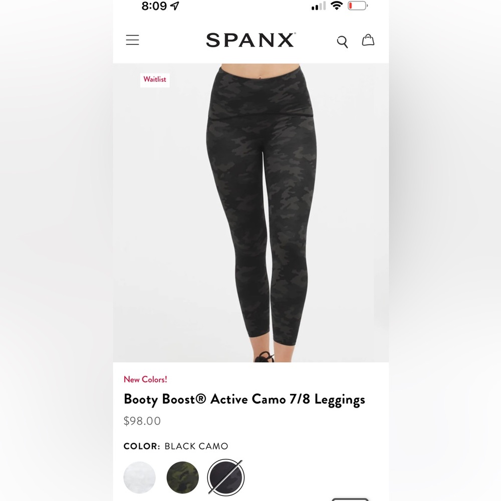 NWOT spanx leggings